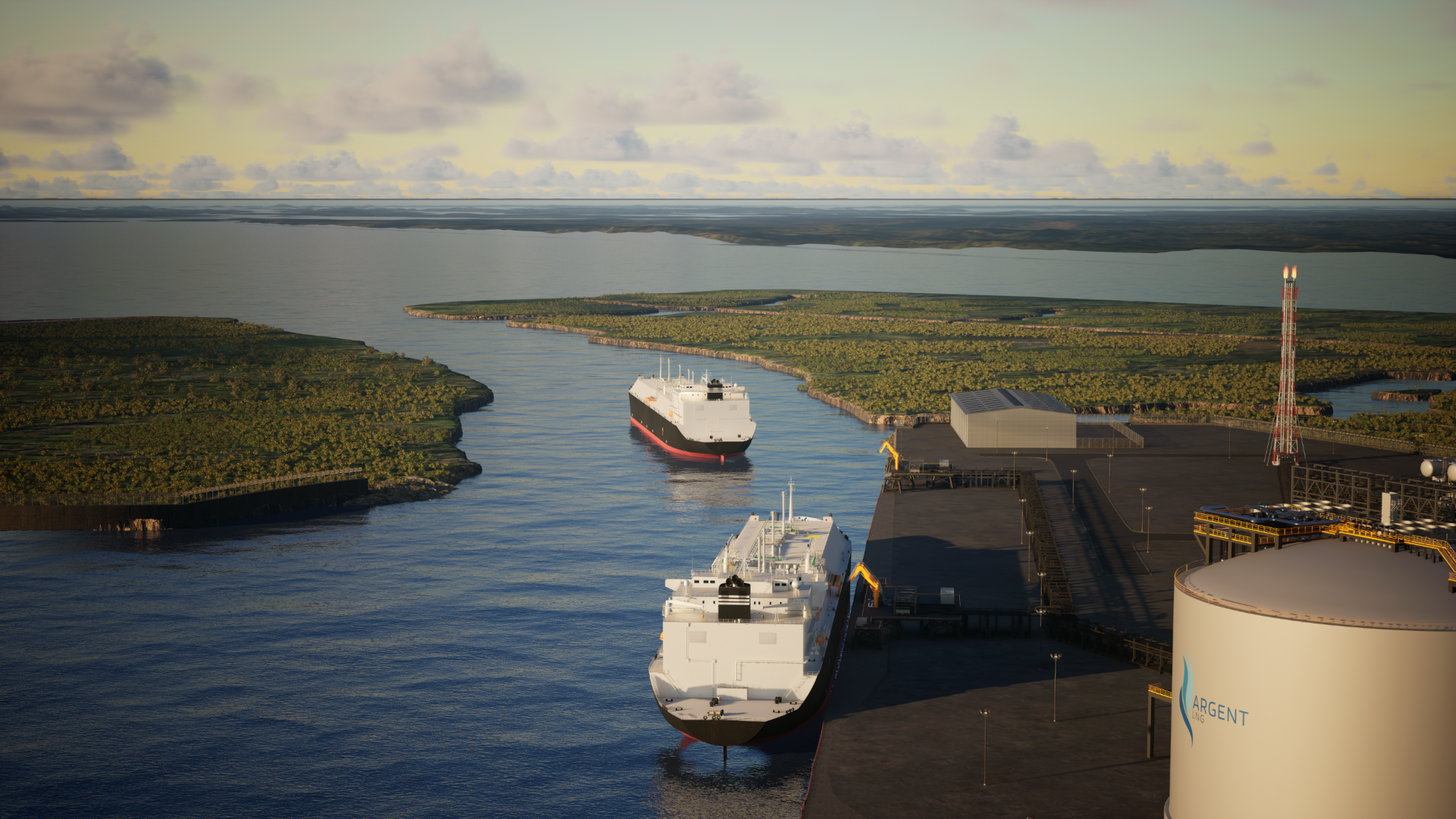 Argent LNG Ships and GTT Tanks
